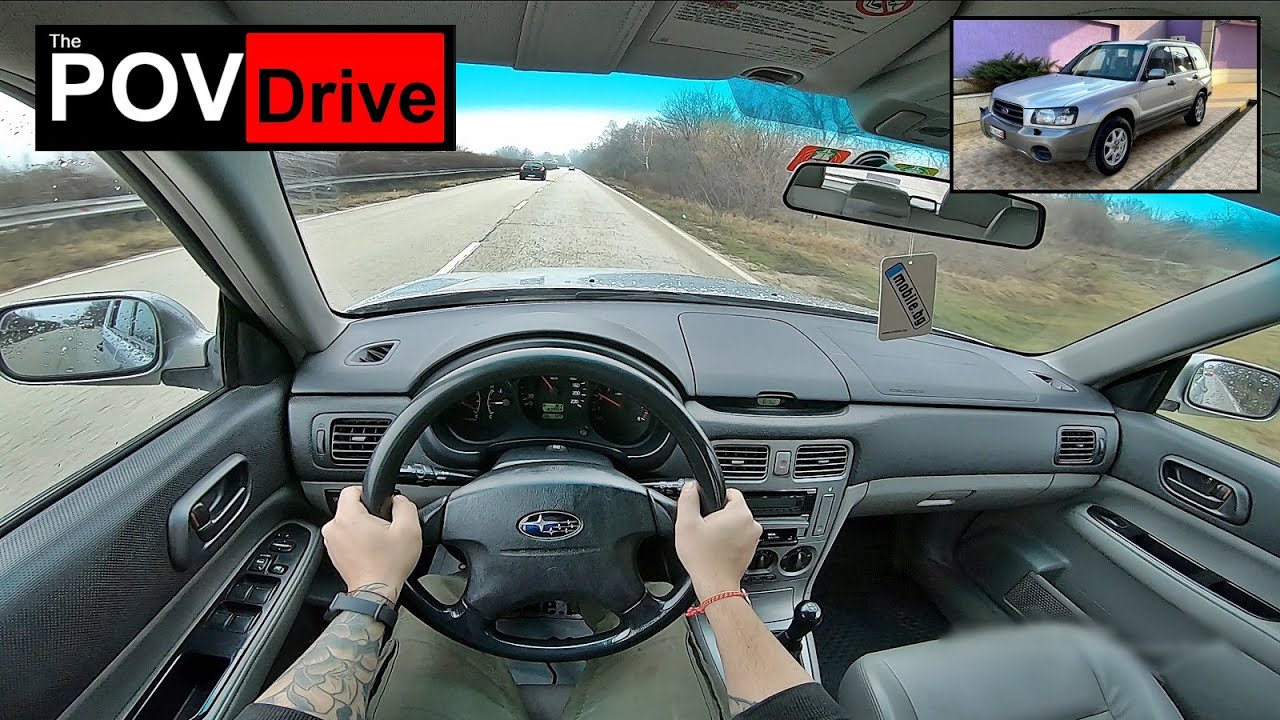 2003 Subaru Forester 2.0X AWD | POV Test Drive