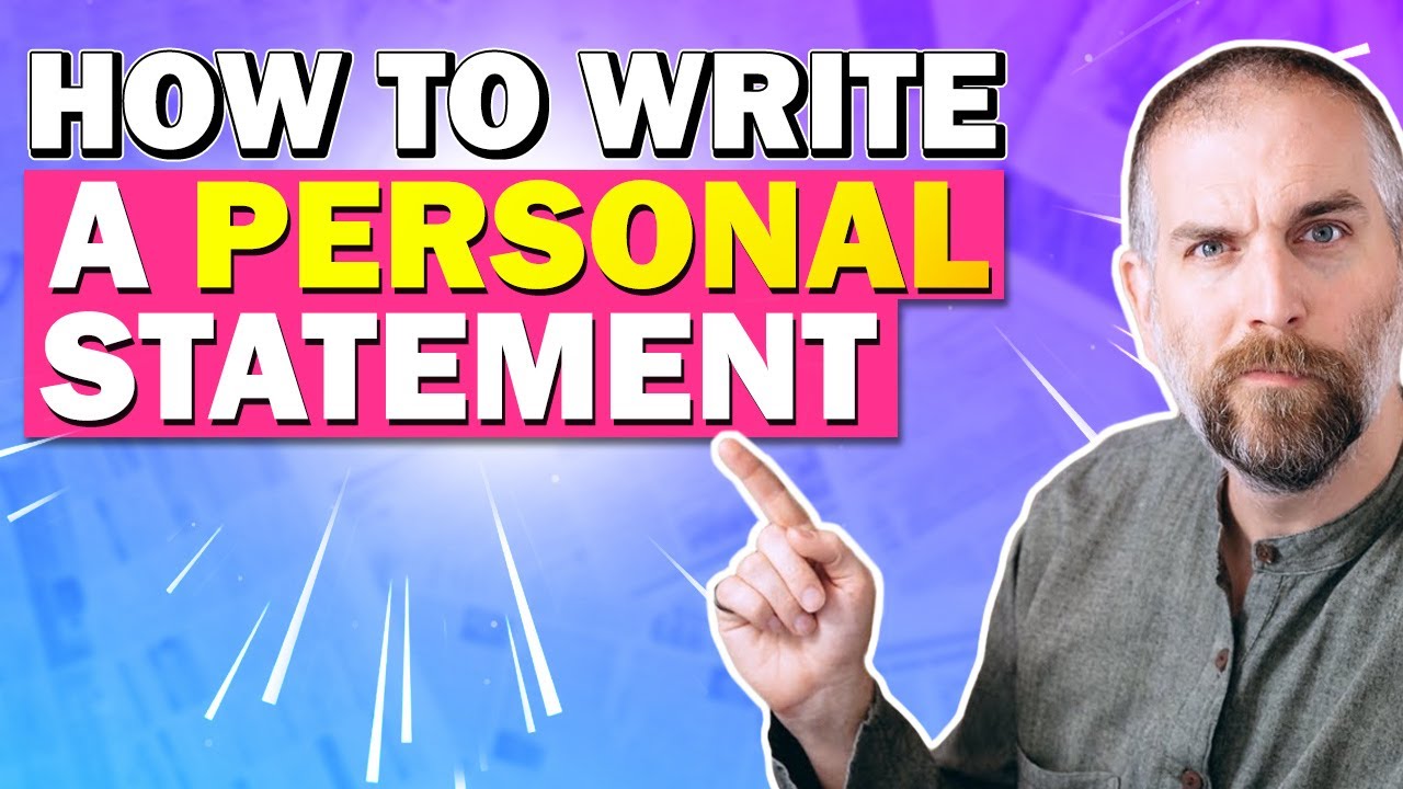 How to Write a Personal Statement - Master Class with College Essay Guy