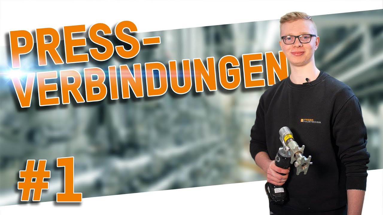 KURZ ERKL&Auml;RT #1 Pressverbindungen mit Fabio | Auszubildender Anlagenmechaniker f&uuml;r SHK