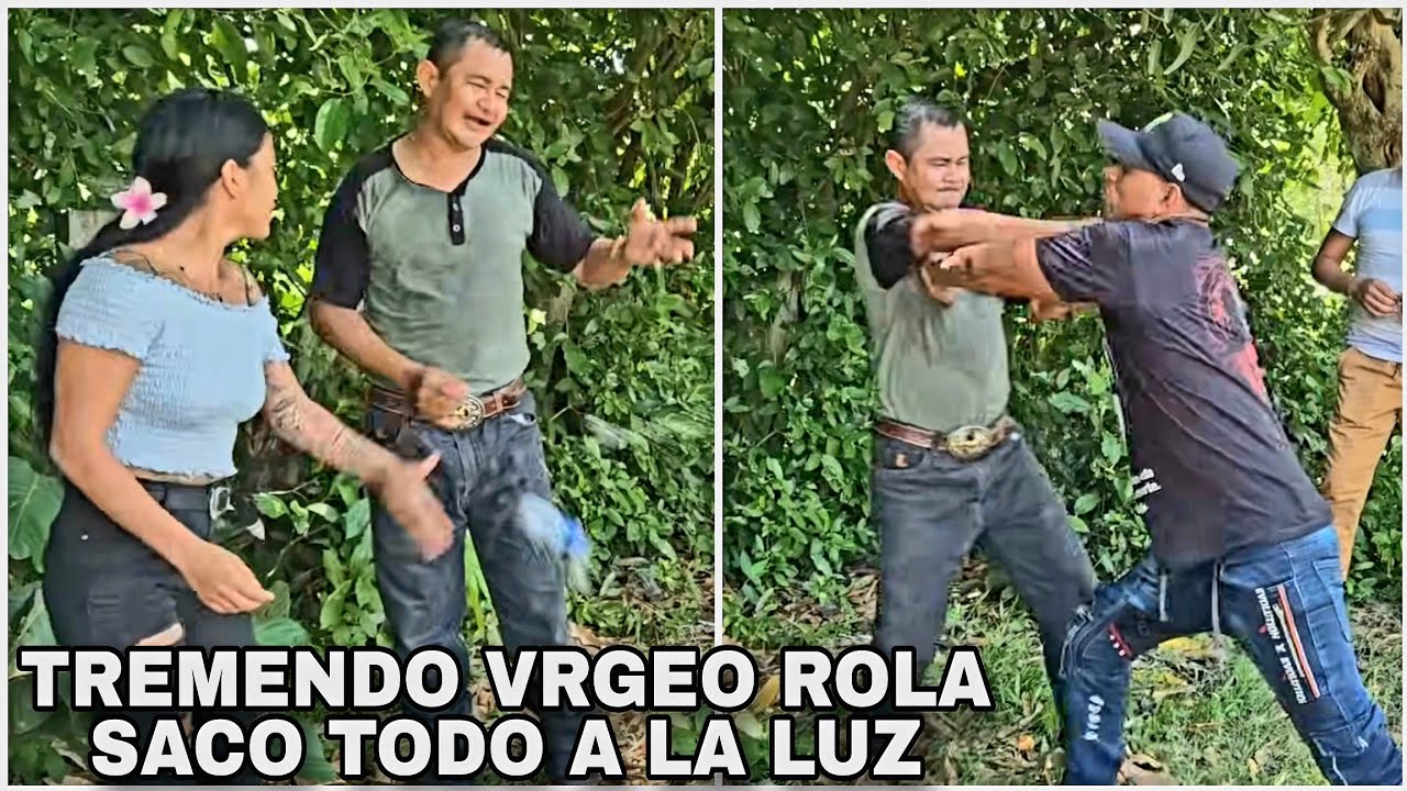 Rola le dijo Toda la verdad en la Cara de la Novia de Chino/Tremendo vrgeo chino vs rola