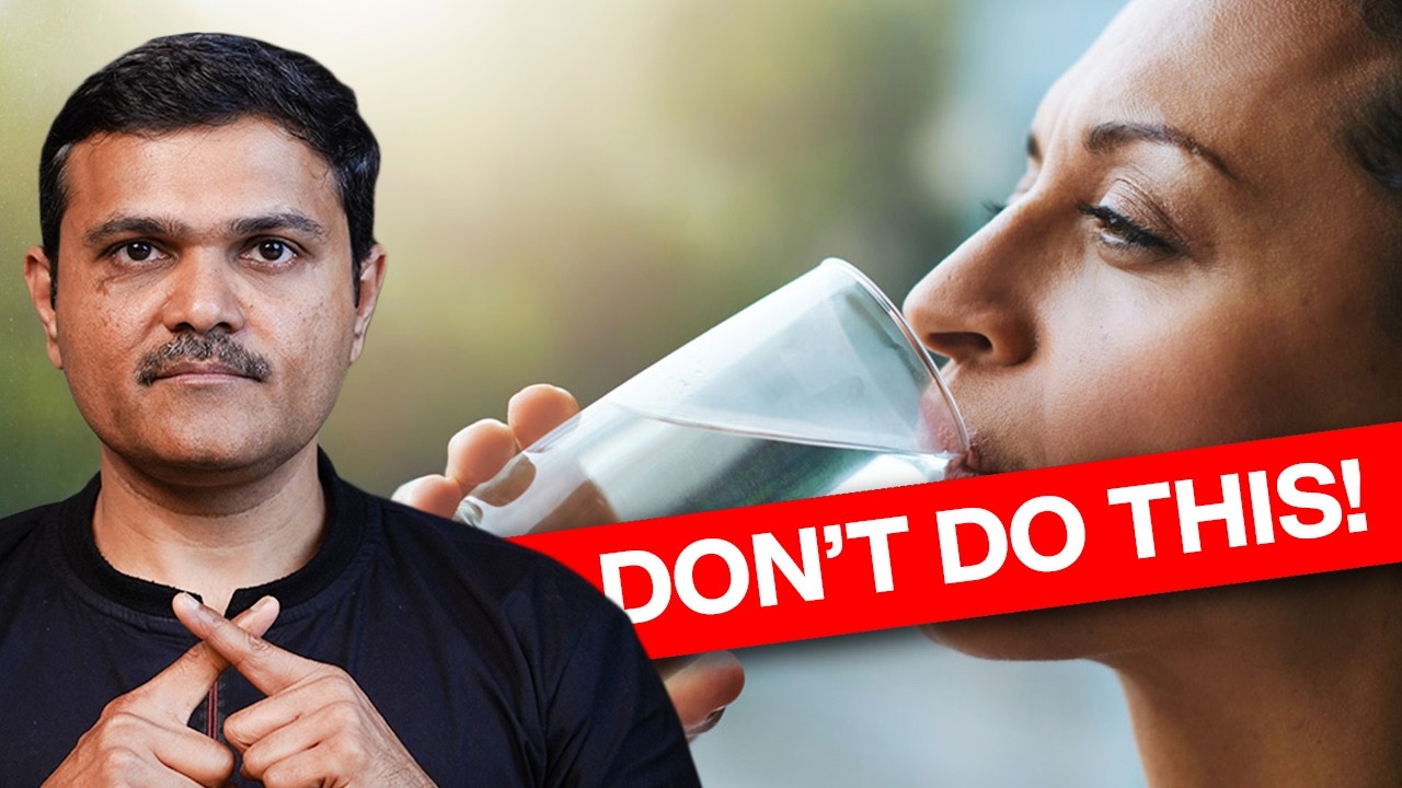 AVOID these BIG Mistakes While Drinking Water!  #drinkwater