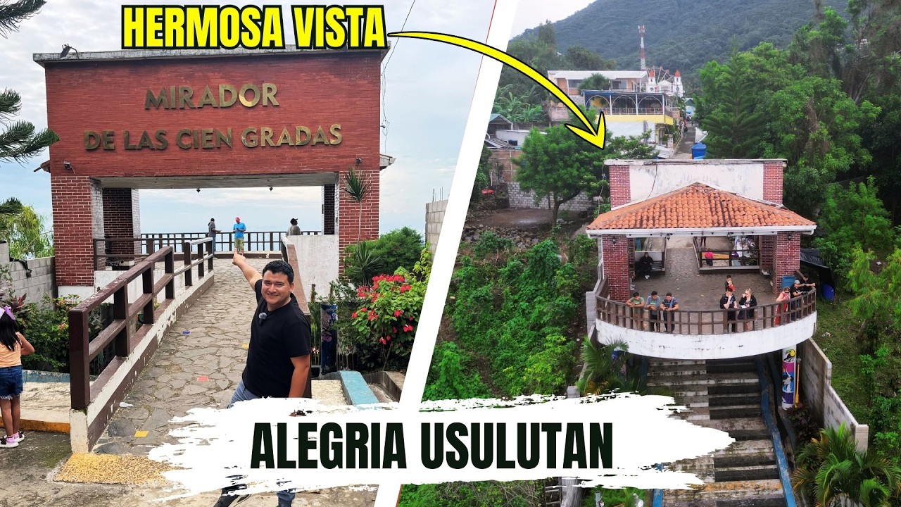 EL MIRADOR DE LAS CIEN GRADAS en USULUTAN | Así luce en 2024
