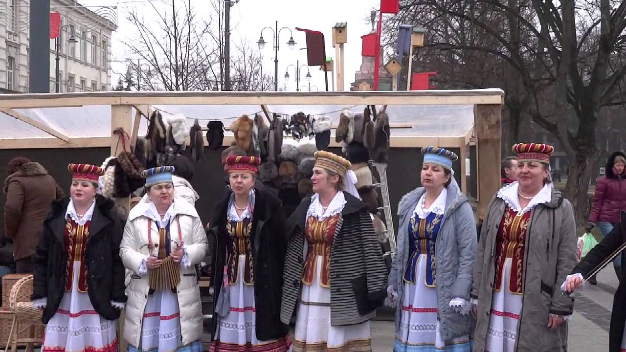 Ярмарка Казюкаса в  Вильнюсе . Гости из Белоруссии