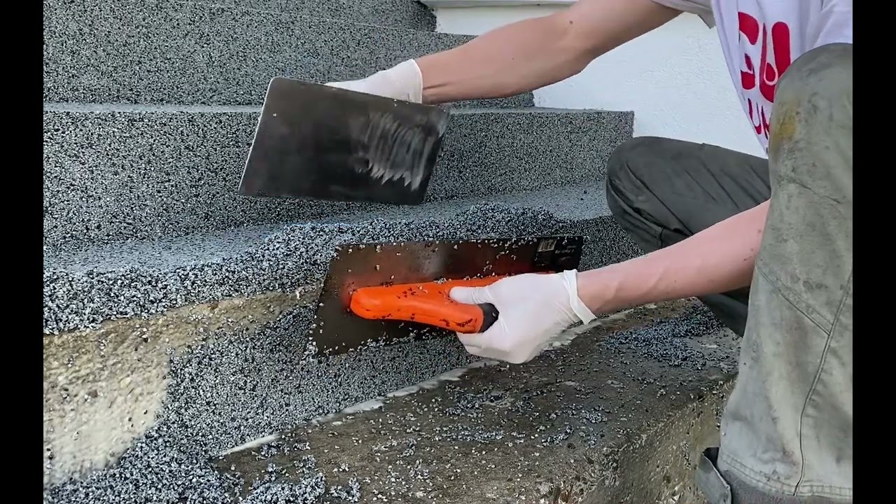 Як робити гумови сходи м‘який асфальт 0686008066