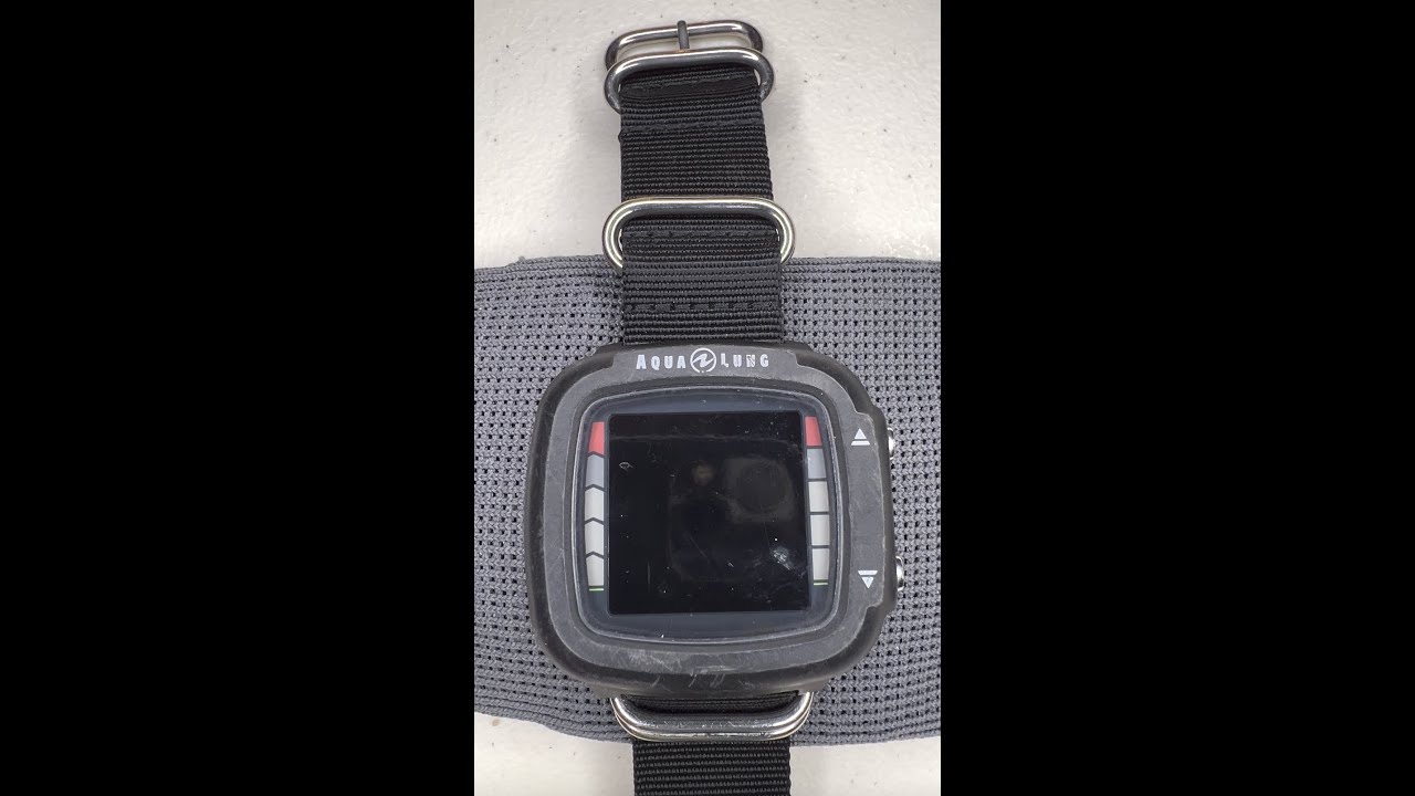 Aqualung i330R Dive Computer -  Menu Structure