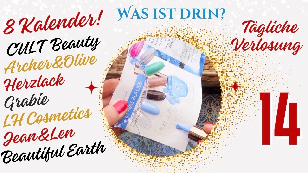 🎄Türchen 14: Etwas BLAUES?!💙| 8 Adventskalender + Verlosung | Unboxing Advents-Zauber 2024