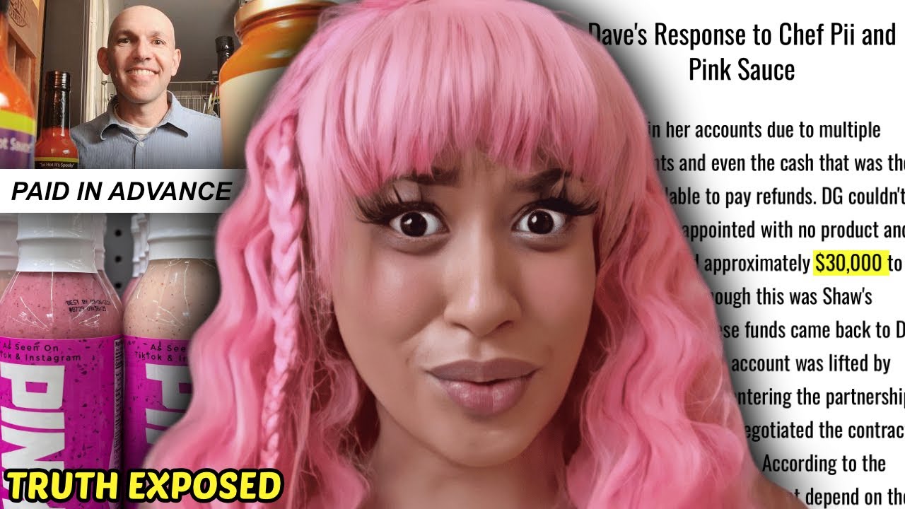 The Pink Sauce lady MESSED UP...(Dave's Gourmet exposed her)