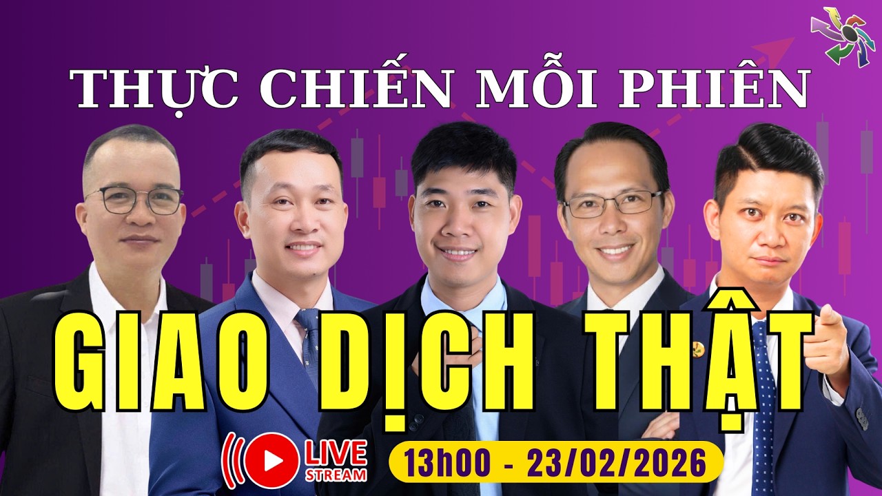 Livestream Chứng Khoán Thực Chiến: Giao Dịch Tài Khoản Thật Mỗi Phiên