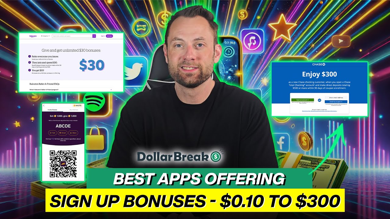 30 Best Apps that Pay Sign Up Bonuses (Up to $300)
