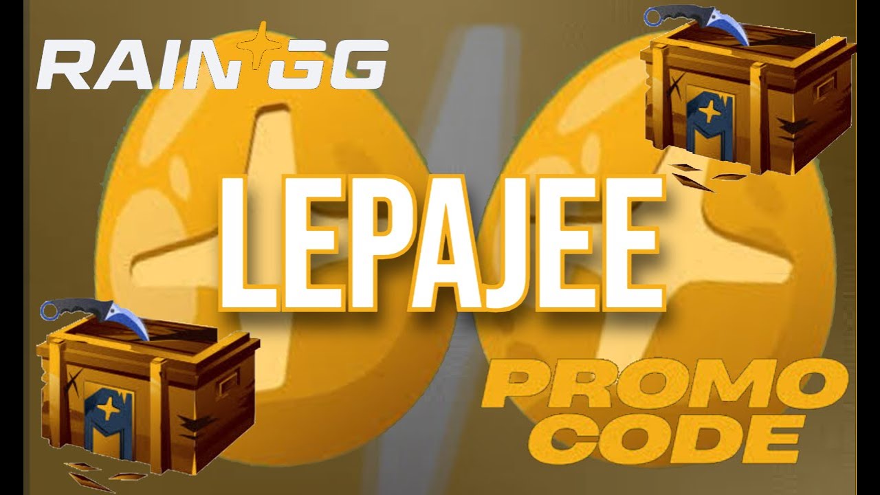 RAINGG PROMO CODE - Get a 10% Bonus and FREE Cases !!