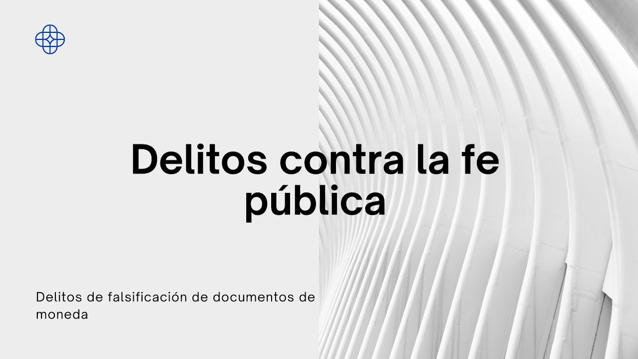 Delitos de falsificación de documentos