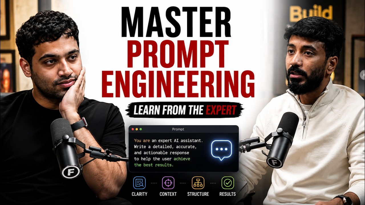 Master Prompt Engineering Like a Pro In 15 Minutes | Vaibhav Sisinty