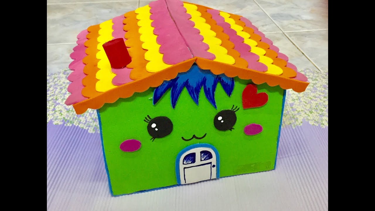 DIY Organizer, Kawaii Organizer, Tissue Dispenser, Best out of Waste