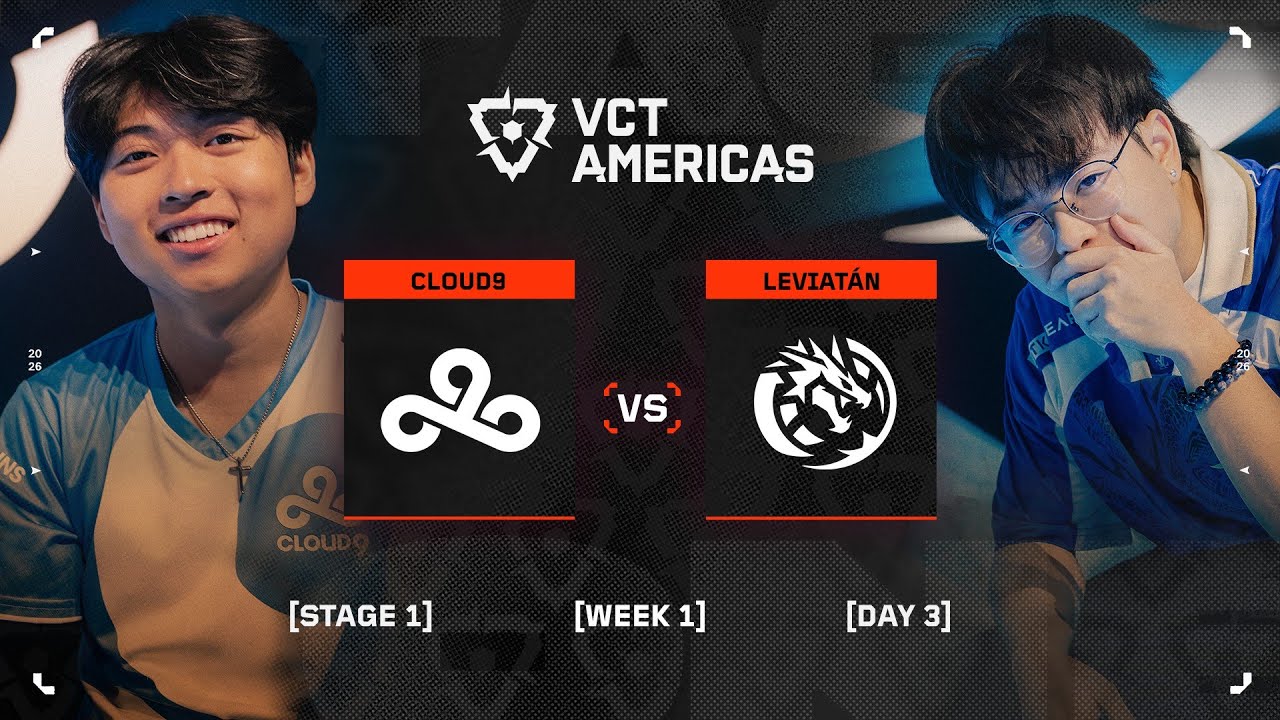 C9 vs. LEV - VCT Americas Kickoff - Week 1