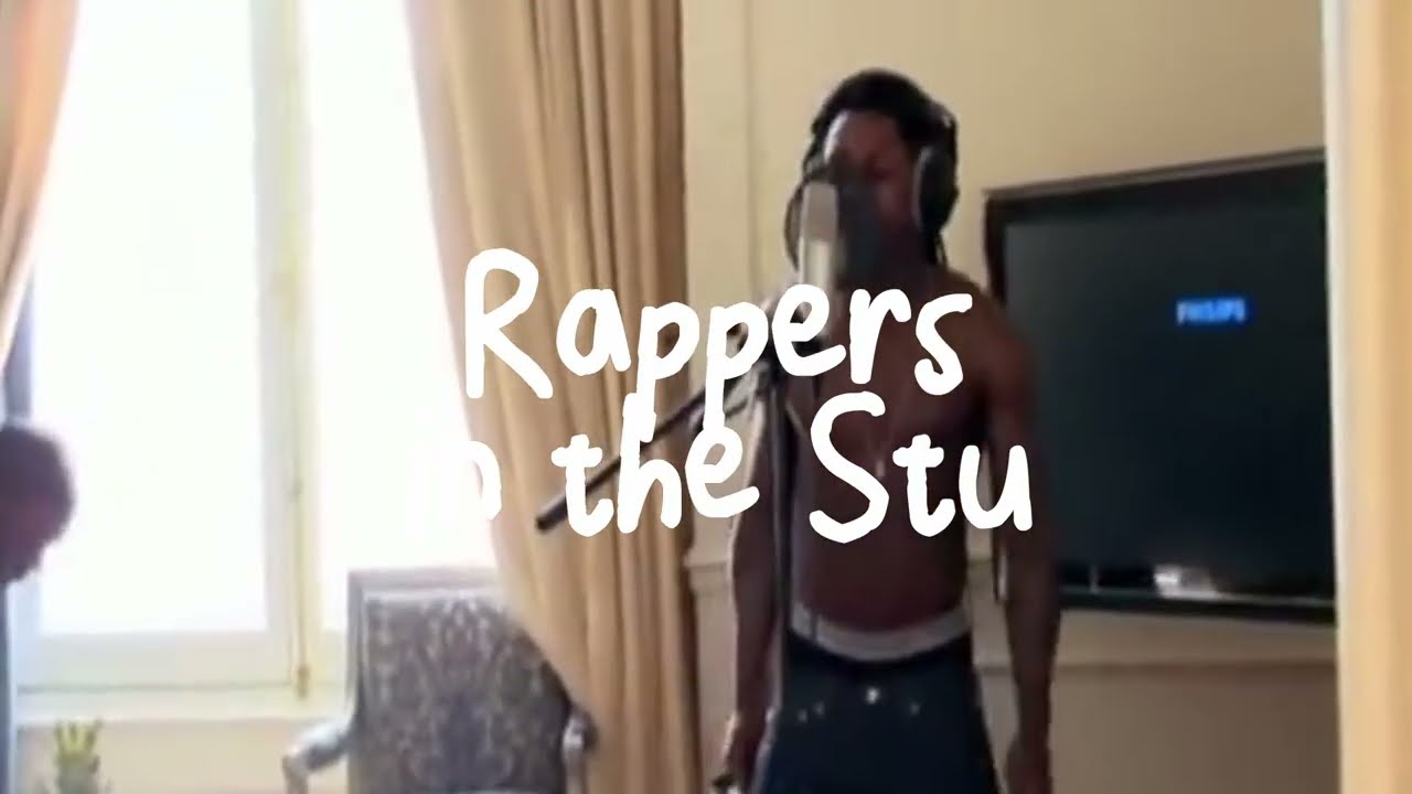 Lil Wayne recording his 