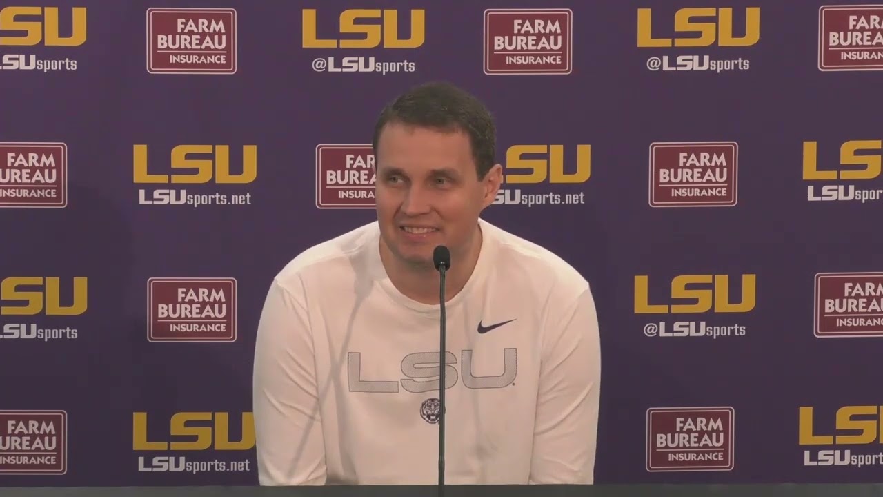 LSU Will Wade, 'We gotta get in the NCAA tournament first...