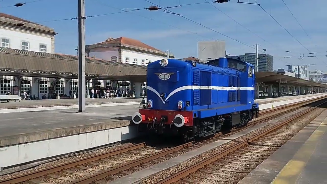 ans@trofa. Loc. CP1413 em manobras de inversão.Campanhã  2025/05/25- 103453