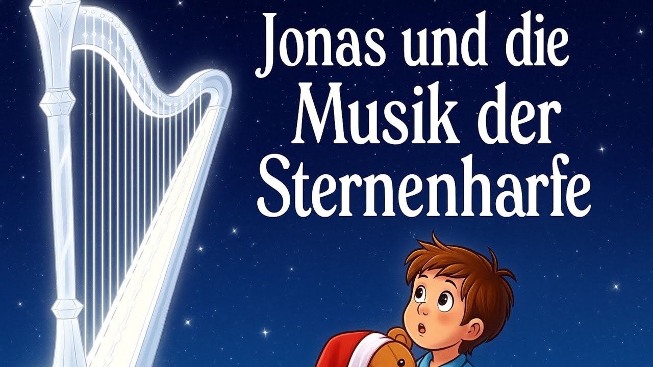 🌟 Jonas und die Musik der Sternenharfe | Lustige Gute-Nacht-Geschichte für Kinder