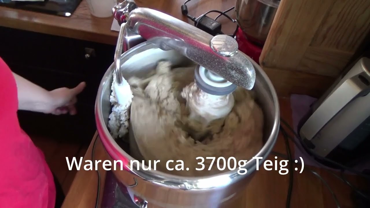 Ankarsrum 6230, Brotteig, Test