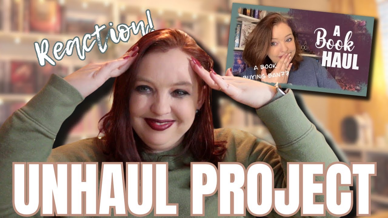 Reacting to a Two Year Old Book Haul | The Unhaul Project
