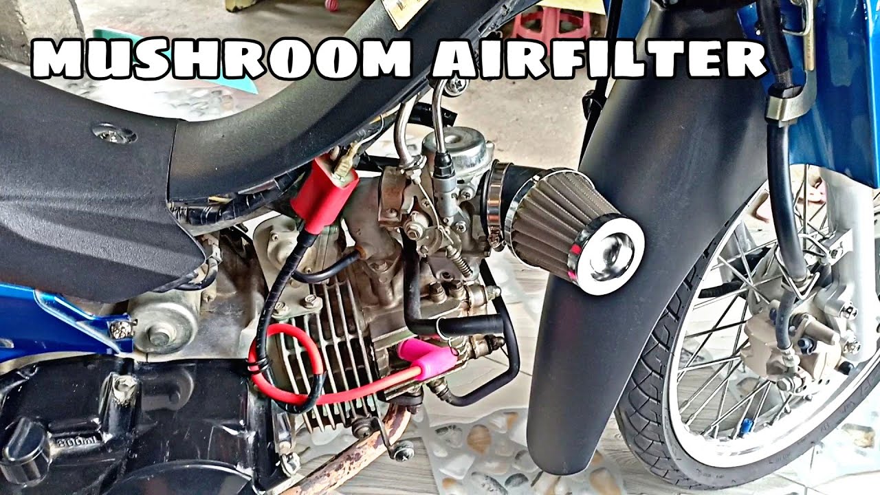 Installing Mushroom Air Filter | Street Bike Concept
