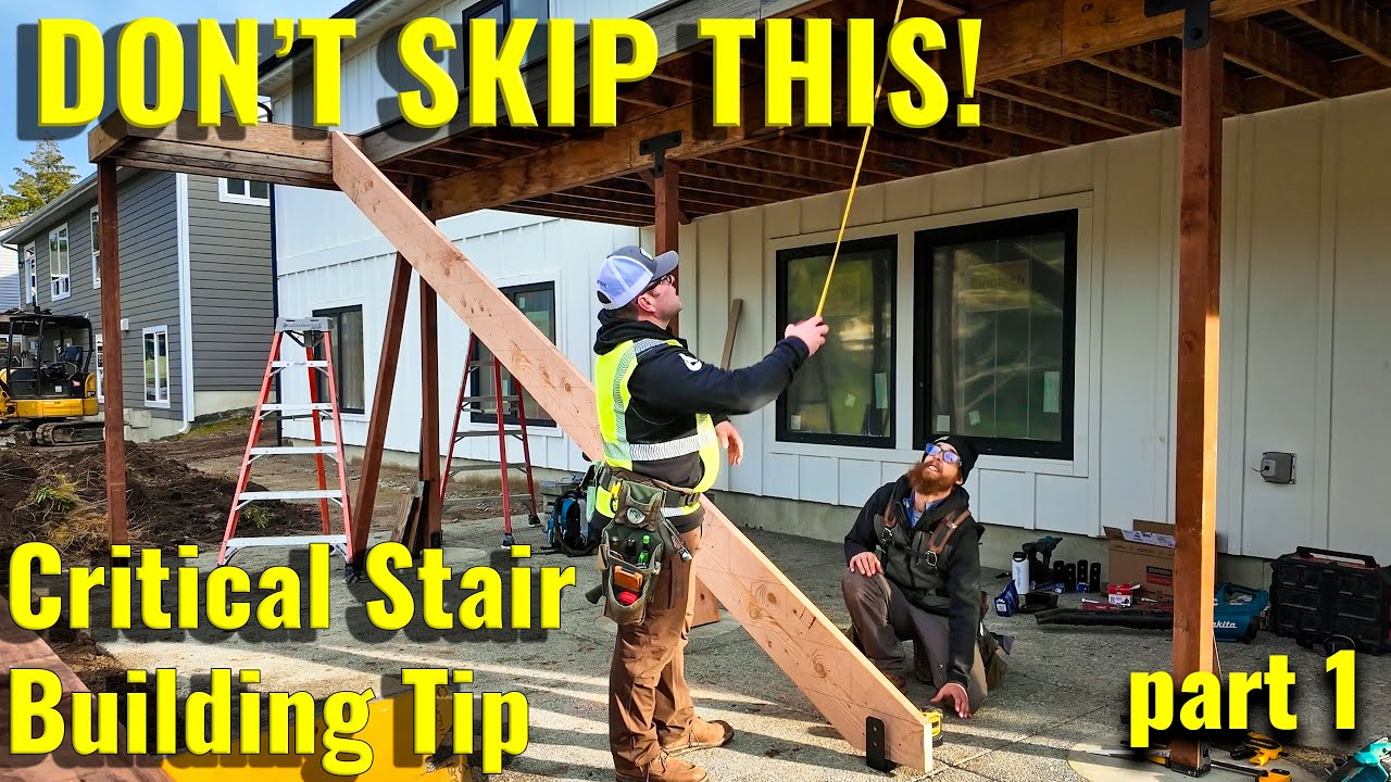 The Most Important Step for Durable Exterior Stairs!