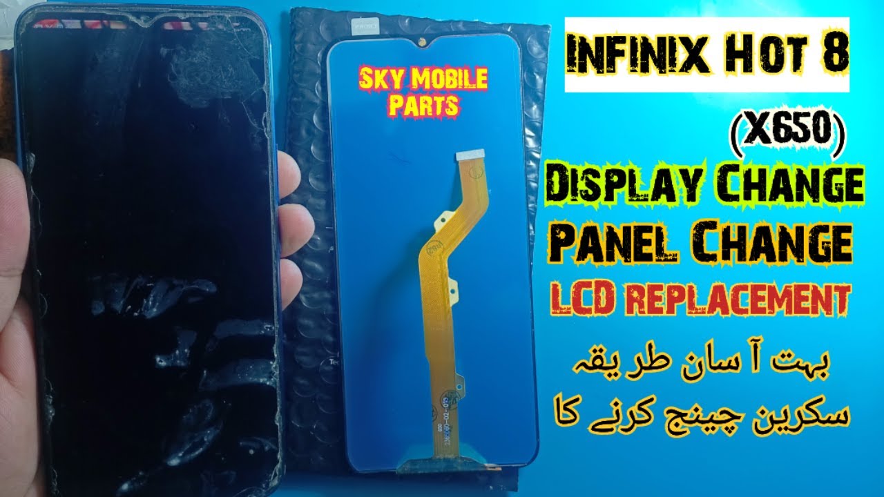 Infinix Hot 8 Display Change | Infinix Hot 8 LCD Screen Replacement | Infinix Hot 8 Combo Change LCD