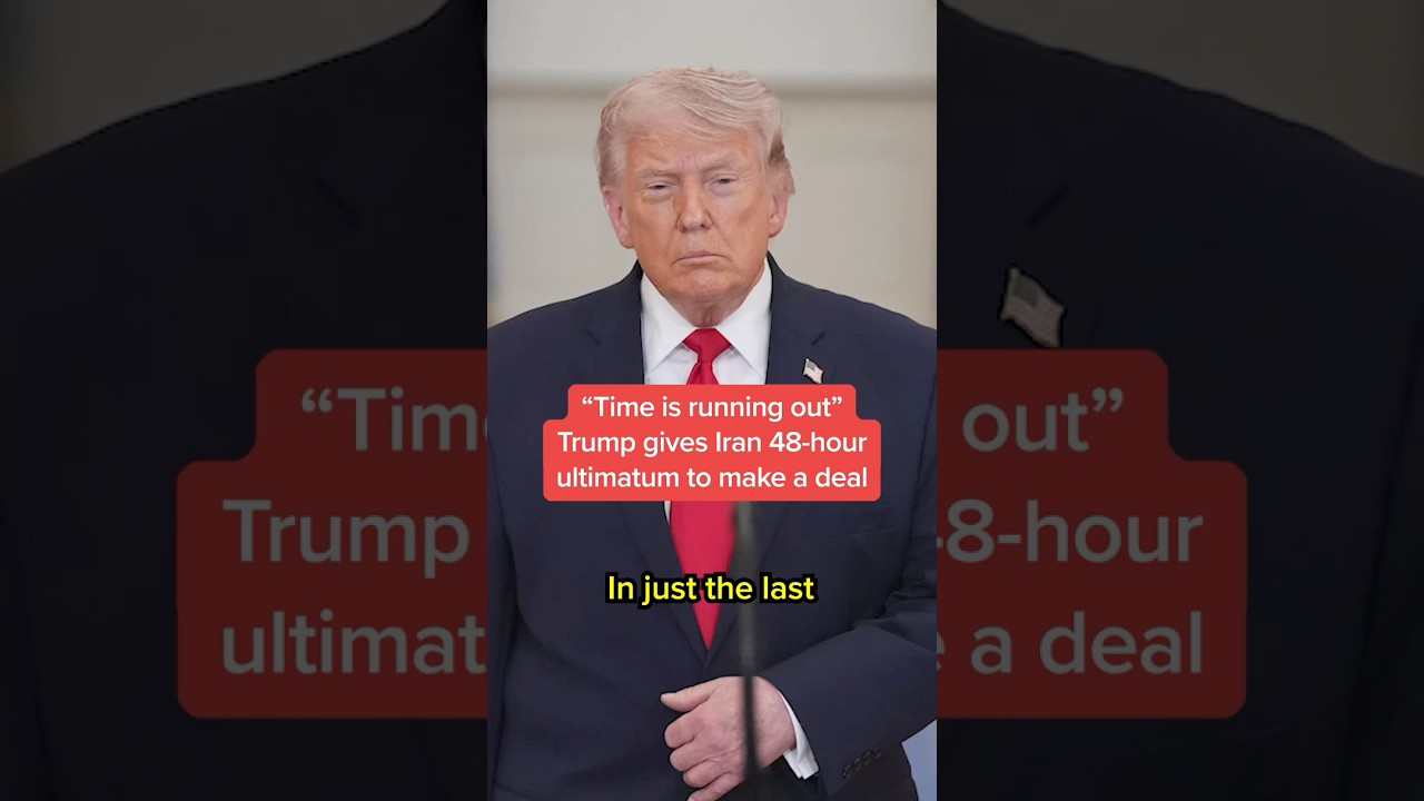 'Time is running out' Trump gives Iran 48-hour ultimatum to make a deal