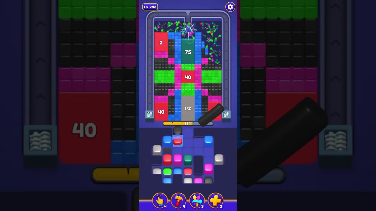 Bounce Blast Level 243