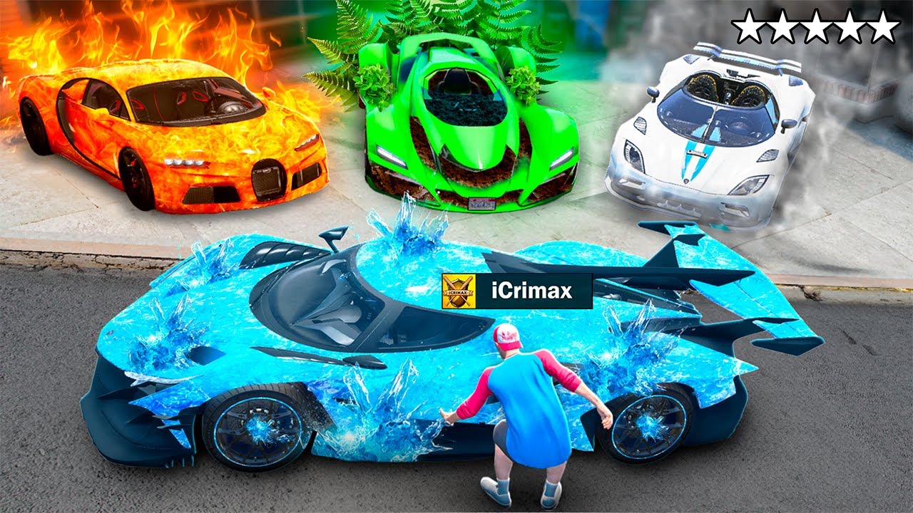 Ich KLAUE alle AVATAR ELEMENT AUTOS in GTA 5 RP!