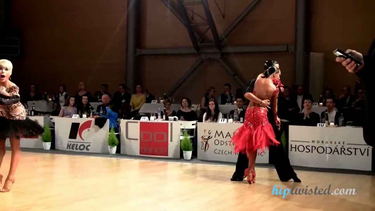 semifinal samba - heat 1, Brno Open 2014, WDSF WO latin