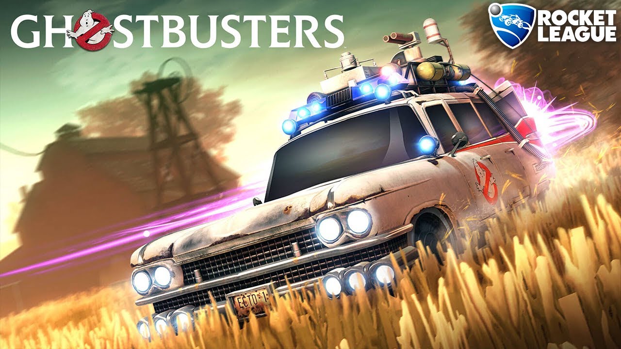 NOVO CAÇA FANTASMA AFTERLIFE ECTO-1 NO ROCKET LEAGUE, ESTÁ DE VOLTA COM NOVOS ITENS