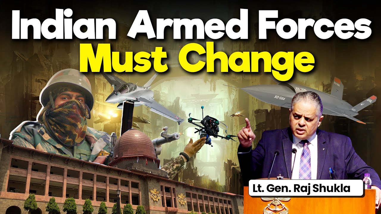 Lt .Gen. Raj Shukla Addresses Cadets at National Defence Academy & Explains Why We Must Change