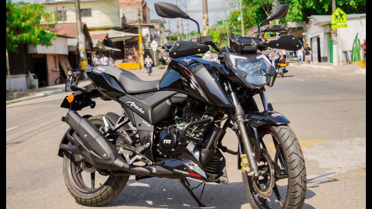 Nueva TVS APACHE RTR 160 4V🔥 | precio, colores y fecha técnica.