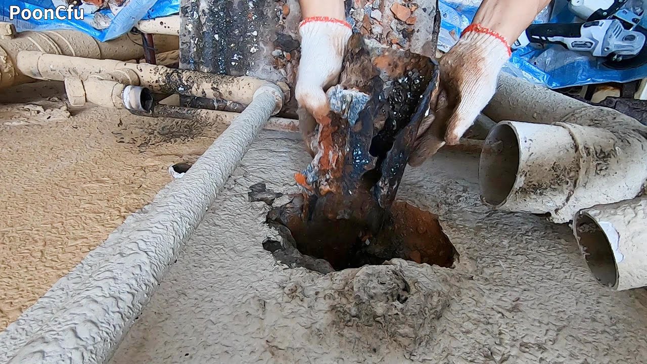 60年生鐵屎渠換坐廁， 做足兩日