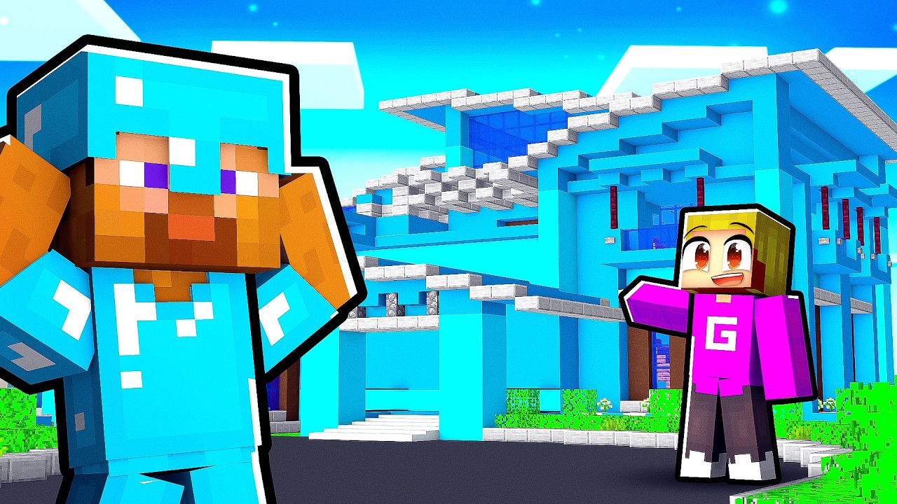 Pro Verassen Met Een MEGA VILLA In Minecraft! (Survival)