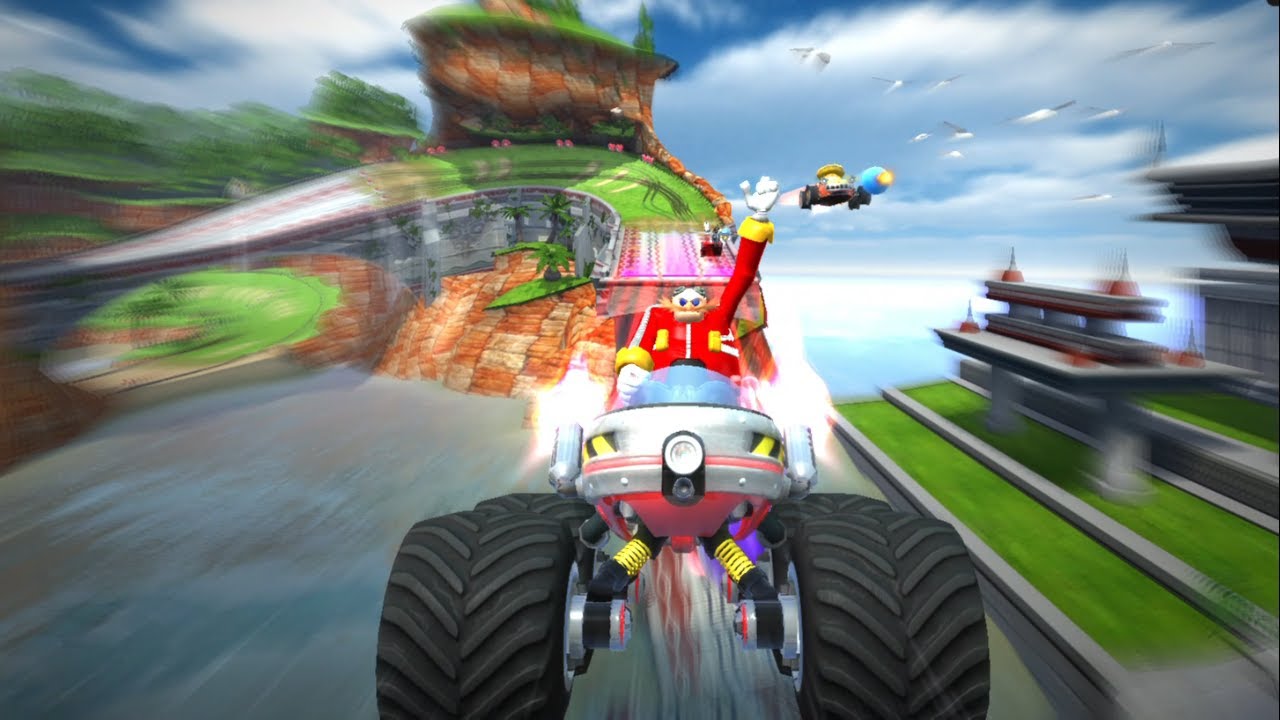 EGGMAN Lost Palace 9 Laps Expert (Request) Sonic & SEGA All Stars Racing. PC 2021!