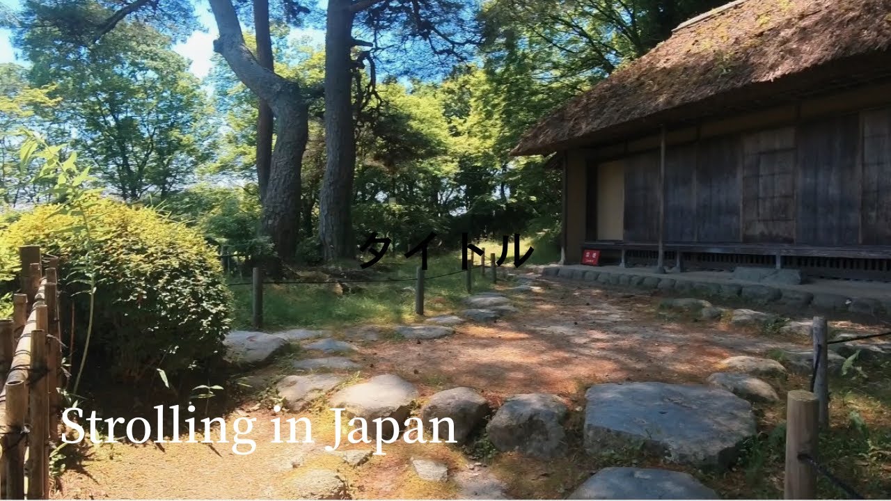 【4K】Exploring Nihonmatsu Castle &ndash; May in Japan