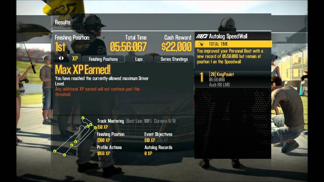 NFS Shift 2 PC - FIA GT3 - GT3 Championship (3/6) - Motorsport Arena Oschersleben GP - Audi R8 LMS