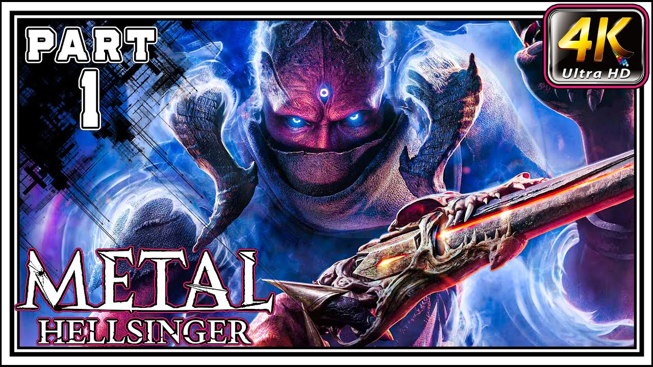 METAL HELLSINGER Full Gameplay Walkthrough PART 1 - Hell Voke Mission [4K 60FPS]