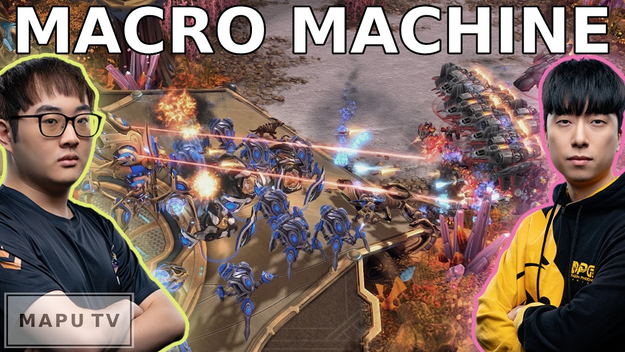 MACRO MONSTER? Nice vs Cure - Bo3 - (StarCraft 2)