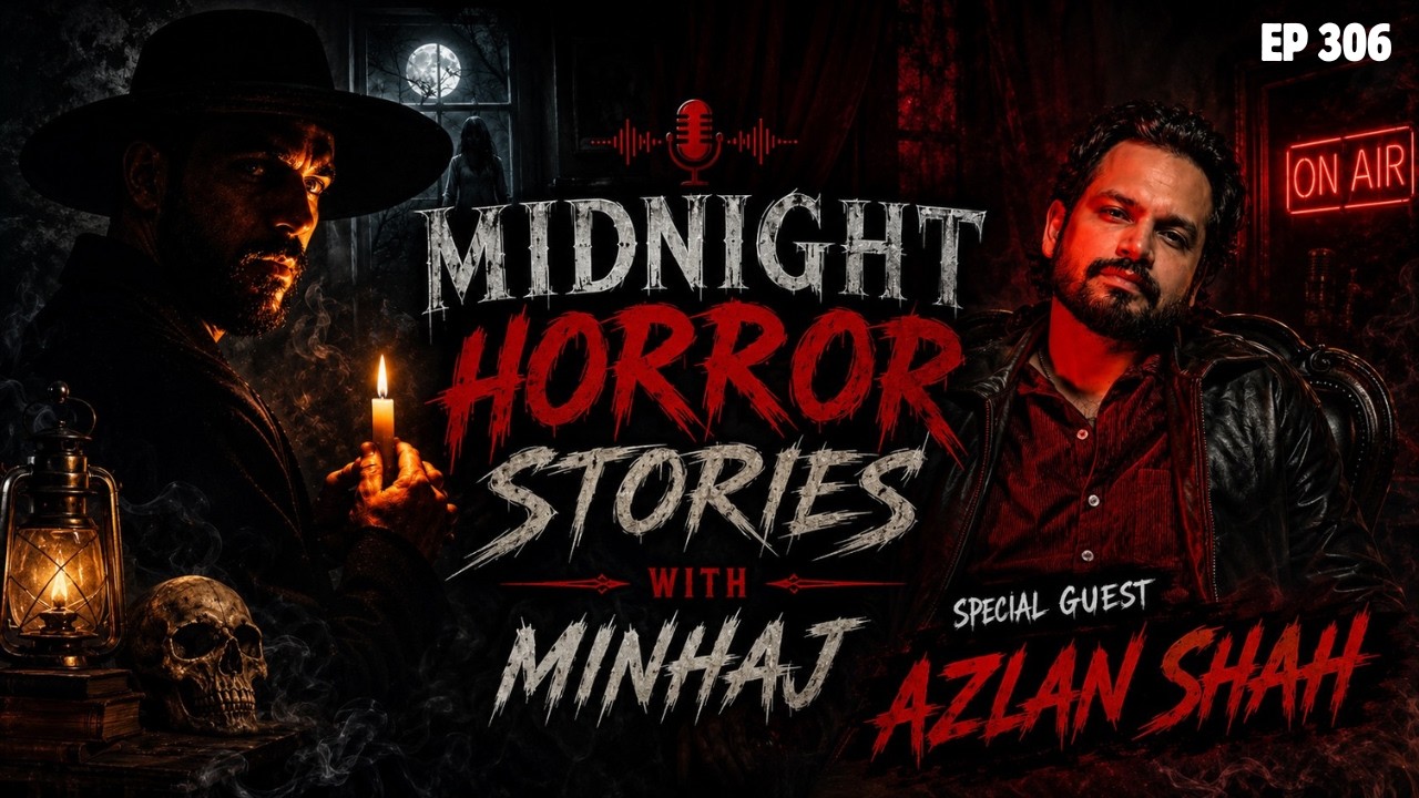 Midnight Horror Stories with Minhaj | Guest - @AzlanShahWorld | Episode 306