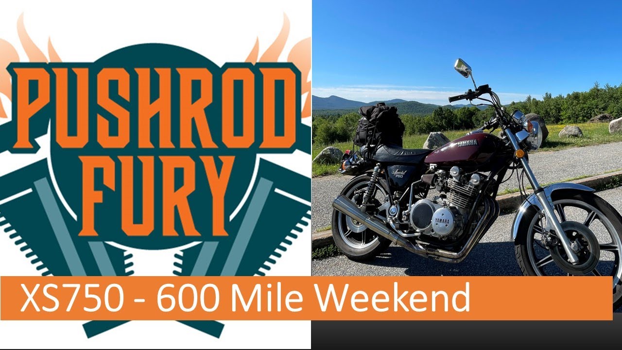 600 mile Weekend on a 1978 Yamaha XS750