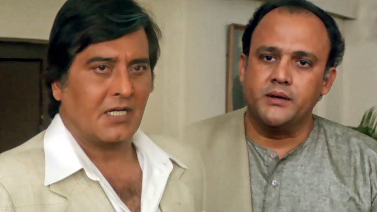 Vinod Khanna Ne CM Se Amrish Puri Ke Bete Ko Jail Me Daalne Ki Rakhi Shart |Hulchul Movie Best Scene