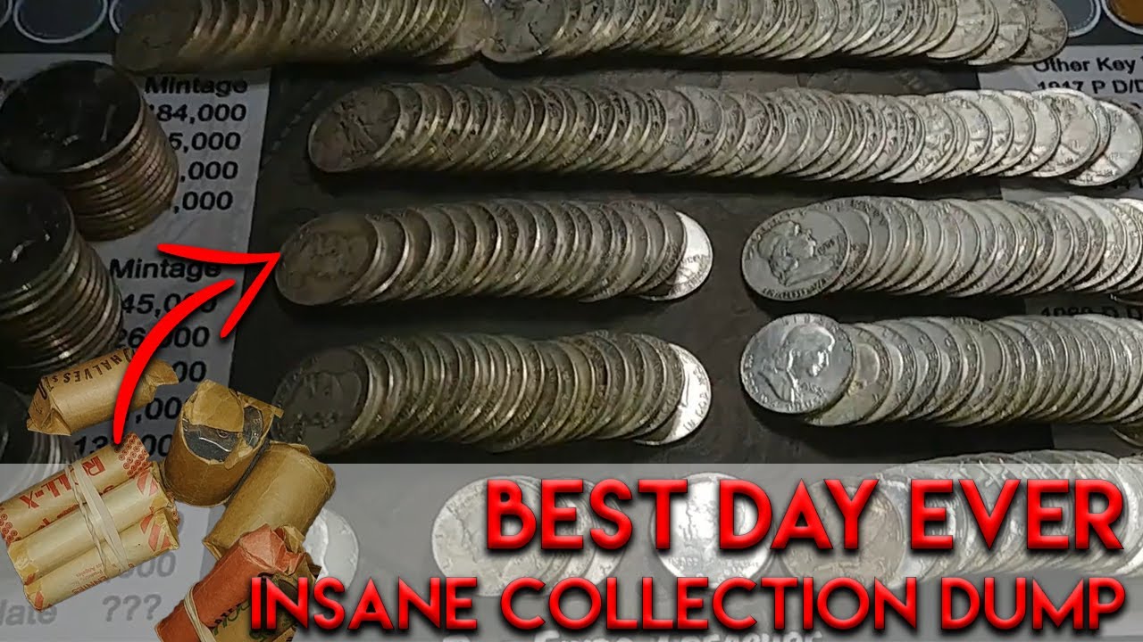 Epic Half Dollar Collection Dump!  Silver Everywhere!  Amazing!