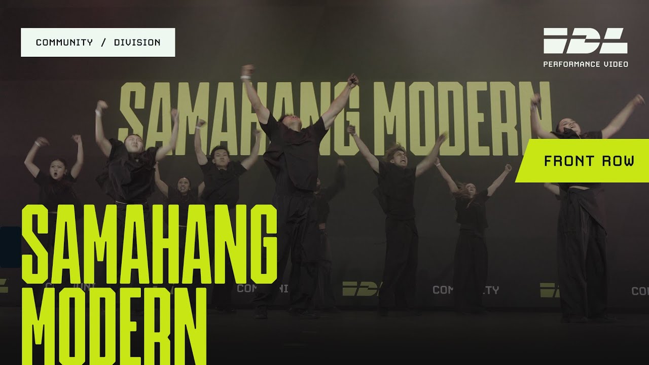 Samahang Modern Front Row | IDL Launch 2025 Community Division