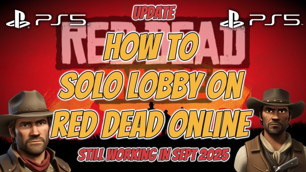 How to Solo Lobby On Red Dead Online | Working September 2025 | Working Audio