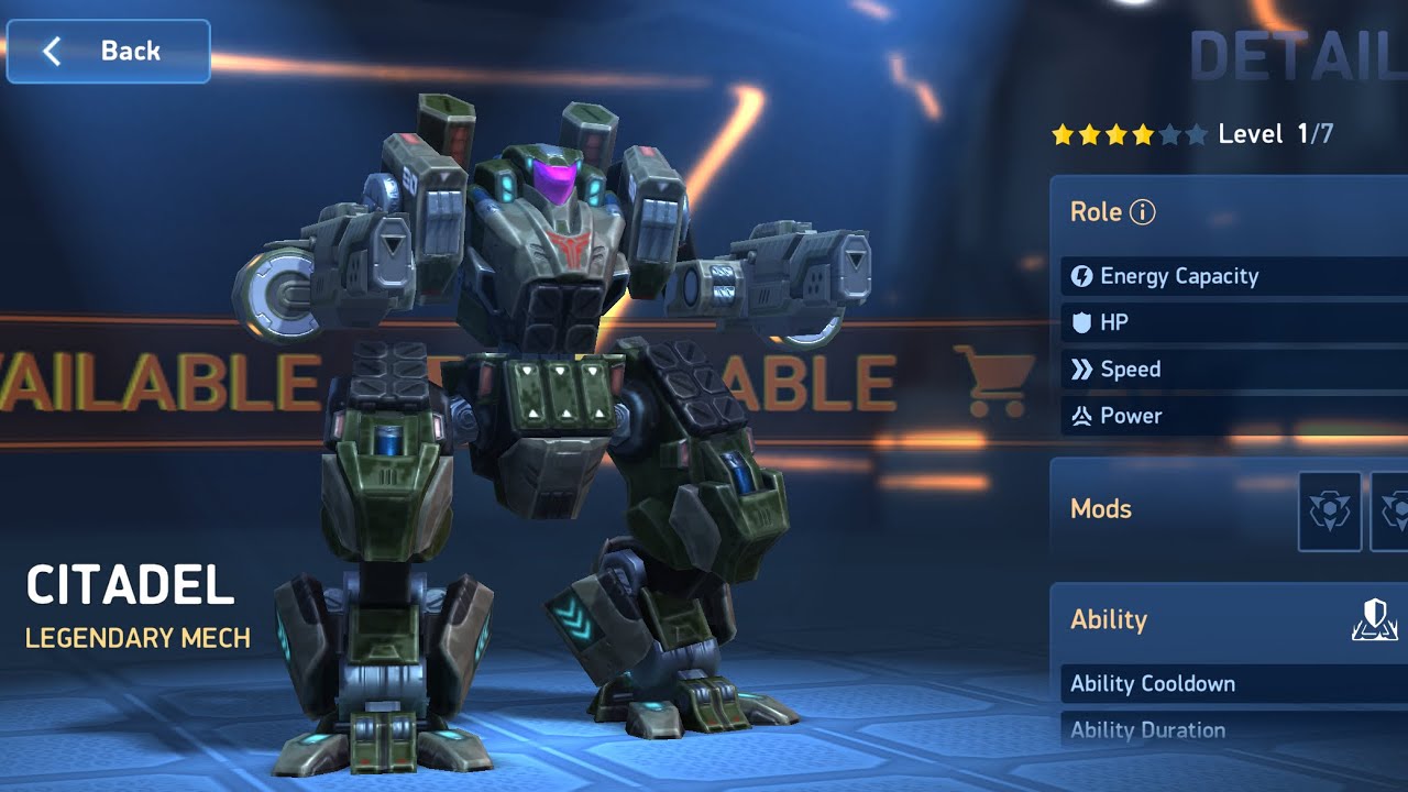 New mech Citadel