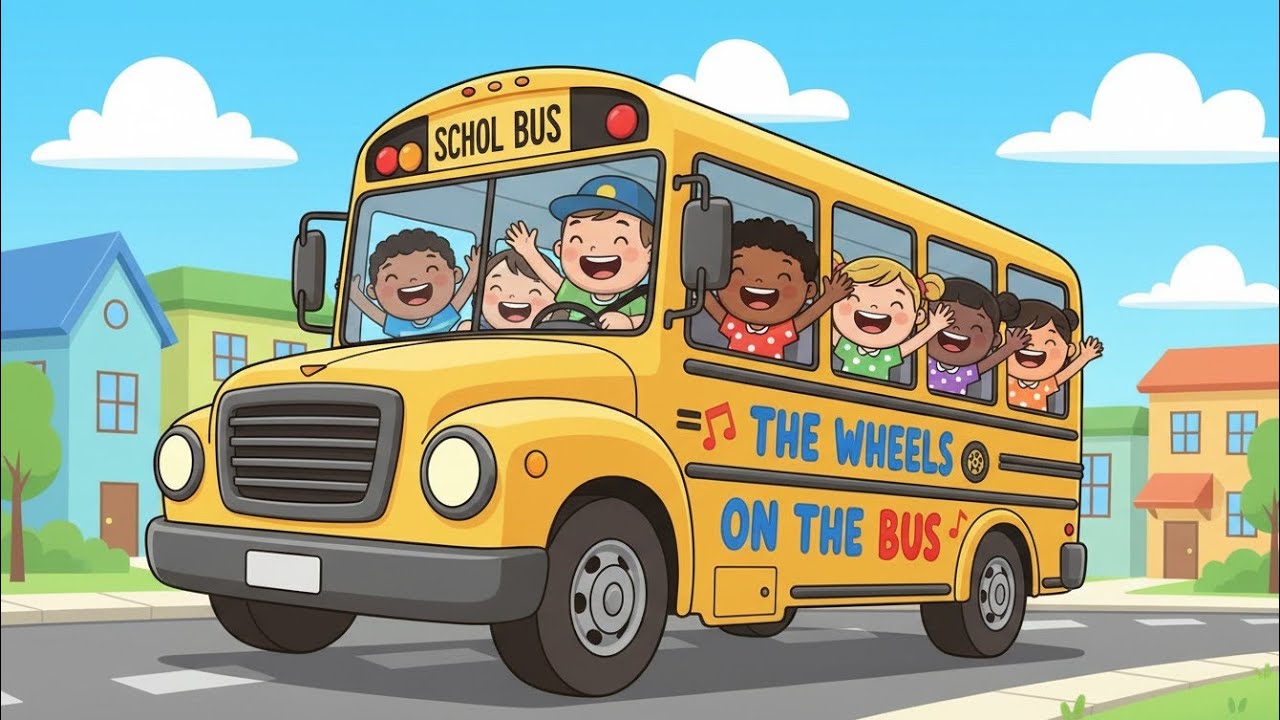 The Wheels on the Bus | Kids Nursery Rhyme | Fun Songs for Children | Chokra Kids World