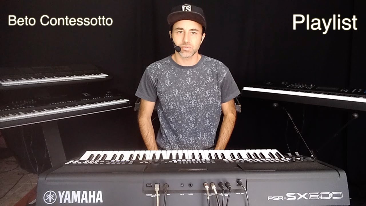 Como usar Playlist no Psr-SX600 700 900 e Genos.
